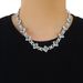 Unisex Colored Zircon Four Leaf Clover Necklace Fashionable And Cool High End 5A Zircon Men's And Women's Accessories_ipsvogv.com