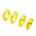 Trendy Jewelry Rings, Men's Women's Personalities, Simple Color Plating, Fashionable Vietnamese Sand Gold Single Index_ipsvogv.com