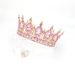 Baroque Bridal Round Crown Headdress Water Drop Diamond Beauty Pageant Crown Retro Queen Performance Crown_ipsvogv.com