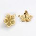 304 Stainless Steel Gold Floral Pattern DIY Handmade Earring Accessories_ipsvogv.com