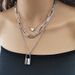 Versatile Baroque Pearl For Women's Multi Layered Lock Shaped Love Necklace With Collar Chain_ipsvogv.com