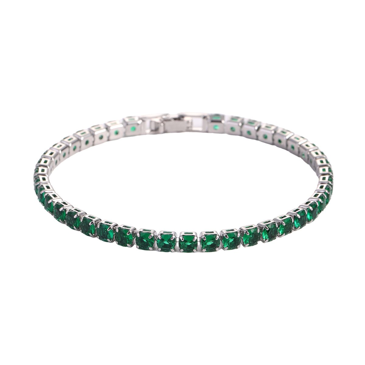 Hip-Hop 4.0 Zircon For Men And Women Simple Fashion Tennis Bracelet_ipsvogv.com