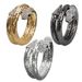 Popular Women's Exaggerated Gold Hollow Diamond Python Bracelet_ipsvogv.com