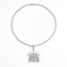 Rapper Jewelry Men's Hip Hop Full Diamond Crown Letter Pendant Fried Dough Twists Necklace Fashion Brand_ipsvogv.com