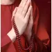 Strand Cinnabar 108 Buddha Beads String Meaning Beautiful_ipsvogv.com