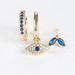 Women's Jewelry Temperament And Elegant Fashion Set Devil Eye Earrings Ear Clips Trendy Earrings 3 Piece Set Earrings_ipsvogv.com