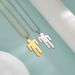 Hot Selling Street Hip-hop Billie Eilish Logo American Rapper Stainless Steel Men's Necklace_ipsvogv.com