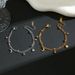 Korean Version Titanium Steel Female Star Moon Double Layered Best Friend Bracelet, Light Luxury, Niche, Exquisite New_ipsvogv.com