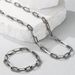 Thick Chain Necklace Light Luxury Clavicle Chain Female Necklace Personality Sweater Chain_ipsvogv.com