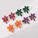 E12515 Exquisite Colored Enamel Flower for Summer Fresh and Sweet Ins Wind Drip Oil Earrings_ipsvogv.com