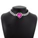 Light Luxury Claw Chain Full Of Diamonds, Elegant Necklace, Romantic And Sweet Love Dinner Necklace_ipsvogv.com