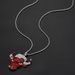 New Alloy Inlaid Diamond Dominant Light Luxury Large Zodiac Bull Head Necklace Pendant_ipsvogv.com