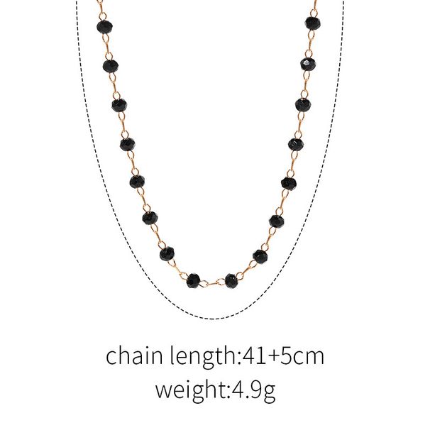 Hot Selling Minimalist Alloy Zircon Niche Design Necklace, Collarbone Chain For Women_ipsvogv.com