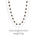 Hot Selling Minimalist Alloy Zircon Niche Design Necklace, Collarbone Chain For Women_ipsvogv.com