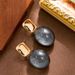Autumn And Winter New Artistic Maillard Style Geometric For Women With A Sense Of Light Luxury, Niche Personality,_ipsvogv.com