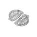 Leaf Studded Diamond Sparkling For Women With Fashionable Personality And Temperament, Forest Style Super Immortal Niche_ipsvogv.com