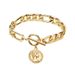 Jewelry Alloy with human head graphic pendant bracelet creative Summer copper chain_ipsvogv.com