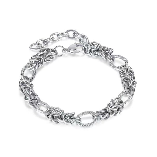 INS New Multi-Style Thick Chain Personality Fashion Hip-Hop Punk Style Stainless Steel Bracelet Street Trend Men's_ipsvogv.com