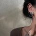 High Grade Metal Heart Shaped Diamond Ear Bone Clip Without Ear Holes, Ear Hooks For Women, Hip Hop, Niche, Cold Style Earrings_ipsvogv.com