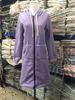 Women's Clothing Autumn and Winter Women's Clothing Hooded Long Sleeve Mid Length Sweater Fleece Long Coat_ipsvogv.com