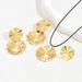 Personalized hip-hop earring necklace set with fashionable double-layer design earri, simple and versatile women's_ipsvogv.com