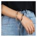 Simple And Fashionable Personalized Letter LOVE Open Bracelet Alloy Full Diamond Multi Layer Hand Jewelry_ipsvogv.com