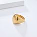 Simple large glossy seal titanium steel ring ring men's large personality cold style high end hand jewelry_ipsvogv.com