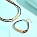 Women’s Jewelry Set Fashion Leather Leopard Print Double Layer Sticker Neck Collar Bracelet Set Retro Charm Metal Tube Decoration Fashion Punk_ipsvogv.com
