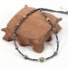 3 cm Black Gallstone Love Natural Stone Agate Necklace Unisex Simple Personality_ipsvogv.com