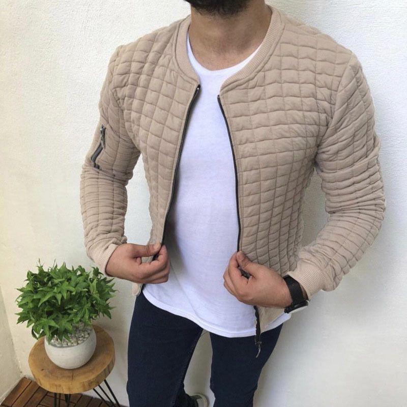 Men's jackets, zipper jackets, suitable for spring and autumn outdoors_ipsvogv.com