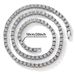 Jewelry Sets Ins Style Cuban Chain Hip Hop Versatile Zinc Alloy Diamond Tennis Chain Men And Women High End Necklace Jewelry_ipsvogv.com
