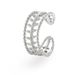 French Romantic Titanium Steel Ring For Women With Gold Plated And Colorless Early Autumn Hand Jewelry Stainless Ring_ipsvogv.com