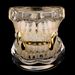 Unisex Jewelry Fashion style vampire fangs personality double zircon braces hip hop men's nightclub special tooth ornamentsHIPHOP tooth_ipsvogv.com