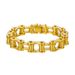 Trendy Men's Versatile Personality Hip-Hop Stainless Steel Japanese And Korean Punk Motorcycle Bicycle Bracelet Couple_ipsvogv.com