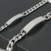 Trendy Stainless Hip-Hop For Men Steel Color Fashion Personality NK Chain Curved Piece Men's Bracelet_ipsvogv.com