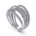 Cao Shi's Hip-hop Style Universal Ring , Geometric Lines Wrapped Ring, Irregular Multi-layer Bracelet For Women_ipsvogv.com