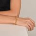 Women's Jewelry Stainless Steel Smooth Steel Beads Beaded Bracelet Gold Personality Fashion Spring Water Jewelry_ipsvogv.com