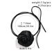 Free Knotted Velvet Rope Rose Necklace Female, Spring And Summer Trendy Personality Sweet Dating Party Versatile Collarbone Chain_ipsvogv.com