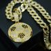 Fashion And Personalized Jewelry Full Diamond Football Pendant For Men With A Sense Of Luxury Hip-hop Necklace_ipsvogv.com
