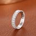 Cao Shiman Diamond Geometric Ring, Women's Shining Temperament, French Versatile Accessor, Fashionable Daily_ipsvogv.com