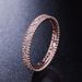 Simple and fashionable popular champagne gold plated trendy rings high quality zircon jewelry_ipsvogv.com