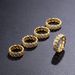 Hip hop zircon Cuban chain ring men's full zircon gold plated 8mm chain ring jewelry_ipsvogv.com