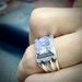 3 Carat Moissanite Men's Ring Silver Diamond Ring Men's Marriage Proposal Wedding Diamond Ring Flash Diamond_ipsvogv.com
