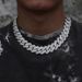 Men's Jewelry Multi Size Classic Diamond Cuban Chain Series Full Of Zircon Hip Hop Necklace Accessories_ipsvogv.com
