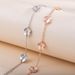 Women's Jewelry Four Leaf Clover Five Flower Bracelet Ins Niche Simple Rose Gold Flower Bracelet Couple Hand Jewelry_ipsvogv.com