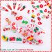 3 Boxes 36 Grids New Cute Mini Cartoon Christmas Deer Collection Nail Parts Accessories Kawaii DIY Nail Art Decoration_ipsvogv.com