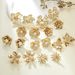Silver Needle Exaggerated Metal Style Geometric Flower Tassel Personality Fashion Studs High-end Earrings_ipsvogv.com