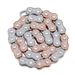 Hip Hop Full Diamond Bicycle Chain Necklace Bracelet Men And Women Trendy Rap Accessories Real Platinum Electroplating_ipsvogv.com