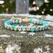 New Hand Jewelry 4mm Imperial Stone Beaded Braided Bracelet Double Layer Stone Wrapped Yoga Female Bracelet_ipsvogv.com