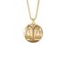 Jewelry Personality Twelve Constellation Pendant Necklace Jewelry Retro Gold Necklace Female_ipsvogv.com